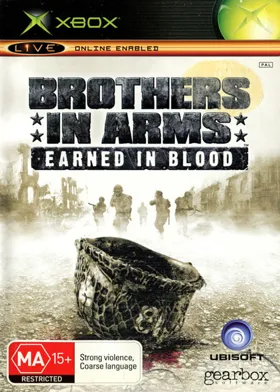 Brothers In Arms Earned In Blood (USA) box cover front